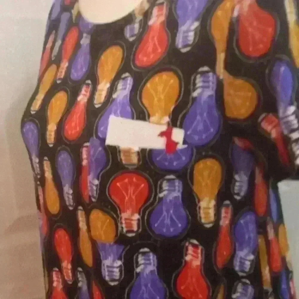 Lularoe Ladies‎ Carly Light bulb Print
